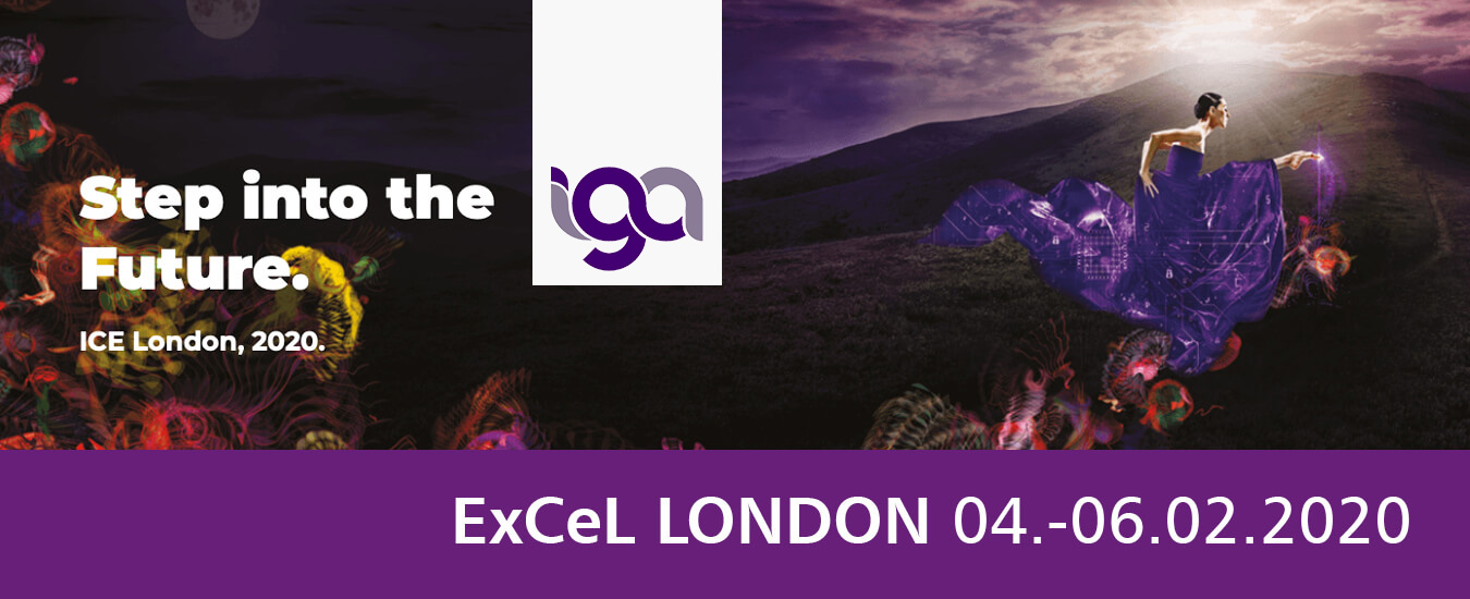 Meet us at #ICE2020 - Uncover the next big thing in Gaming - IGA Group Ltd