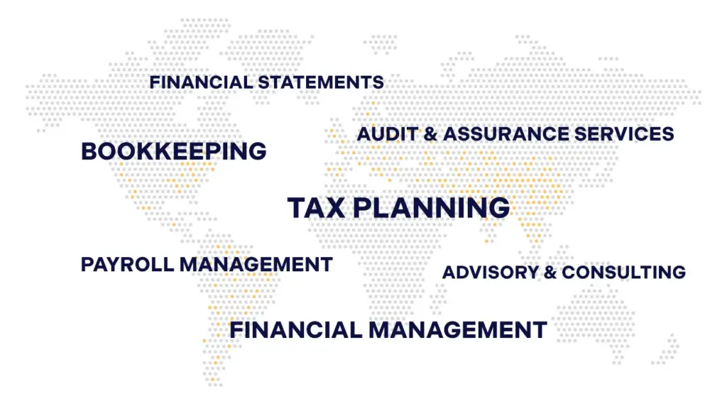 IGA Group, Accountancy, Bookkeeping, Payroll Management, Financial Statement Preparation, Advisory & Consulting, Tax Planning, Audit & Assurance Services, Financial Management