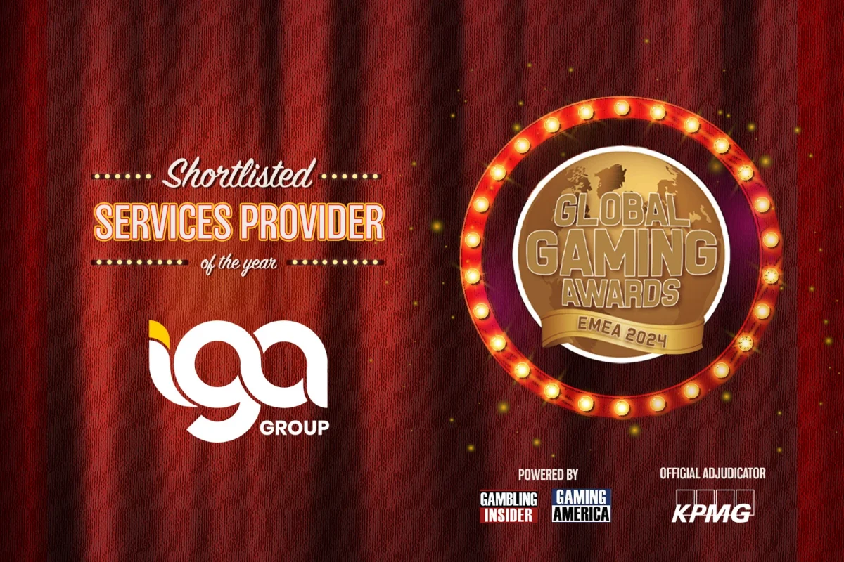 IGA Group, Global Gaming Awards, Shortlisted, Services Provider of the year